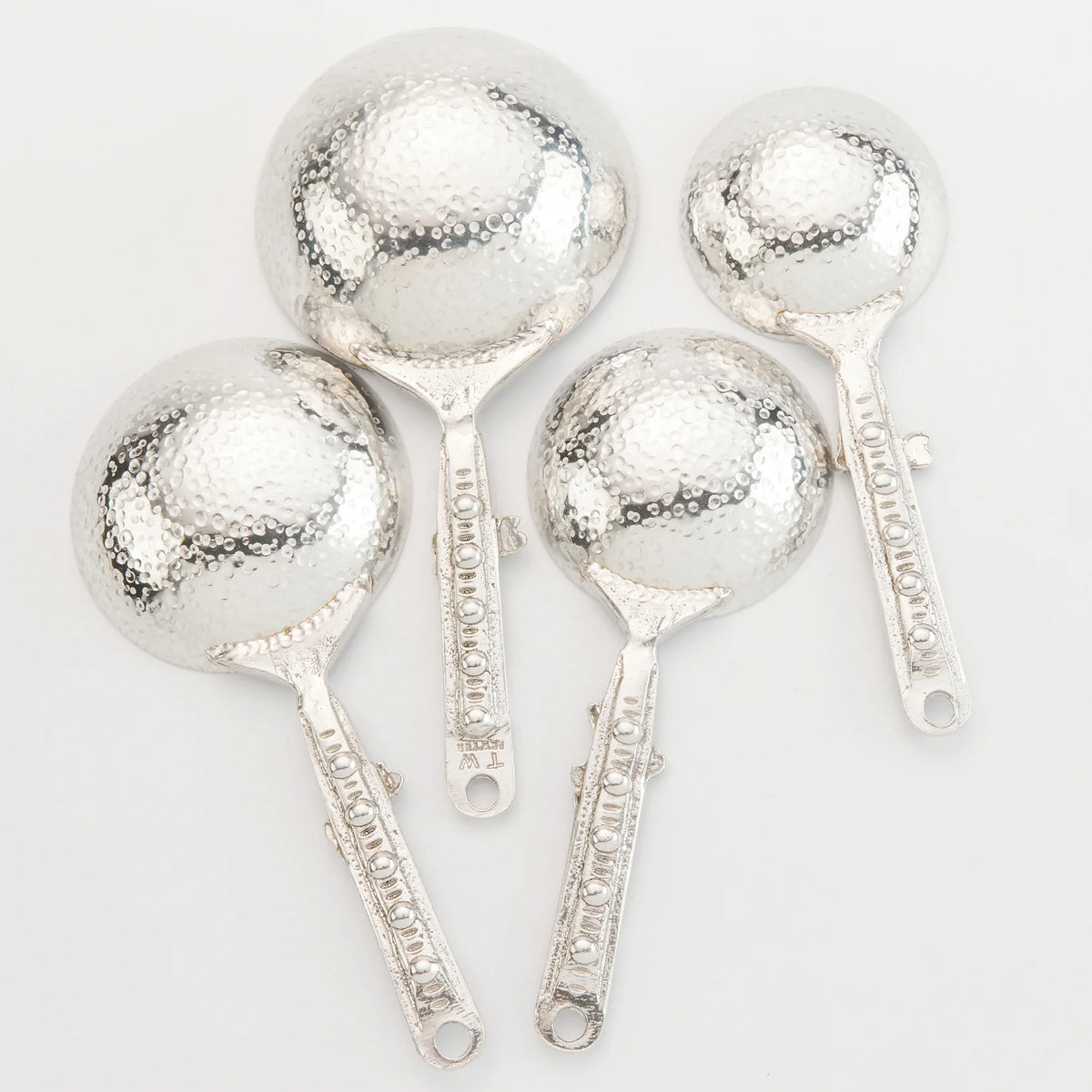 Handmade Pewter Measuring Spoons | Music Notes