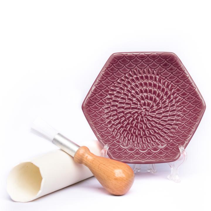 Garlic Grater Ceramic Garlic Grating Dish Ceramic Grater for All Grating  Needs Ginger Garlic Nutmeg 