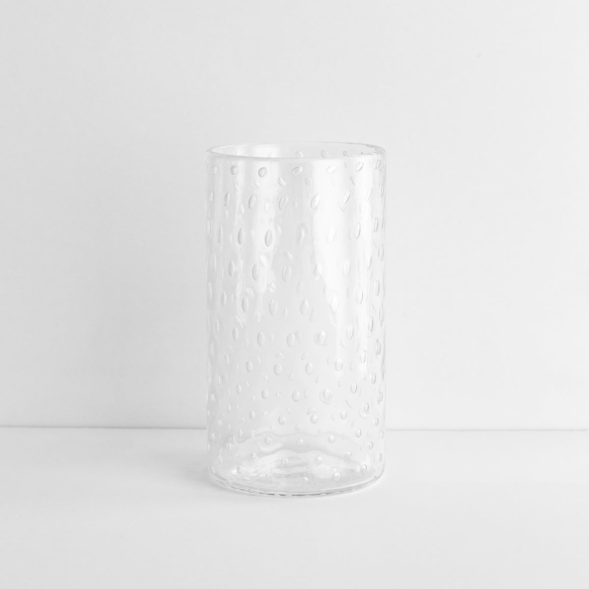 Shop + Registry Handblown Bubble Tall Glass Tumbler