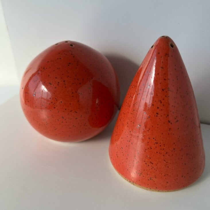 Coral Salt and Pepper Shaker