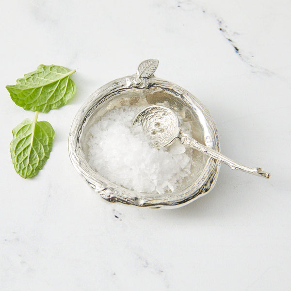 Twig Salt Dish with Spoon