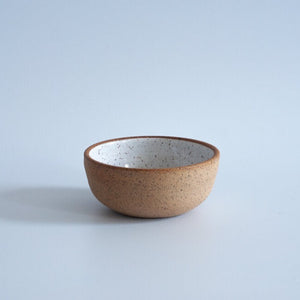 White + Nude Ramekin Salt/Sauce Bowl