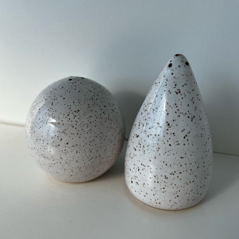 White Salt and Pepper Shaker