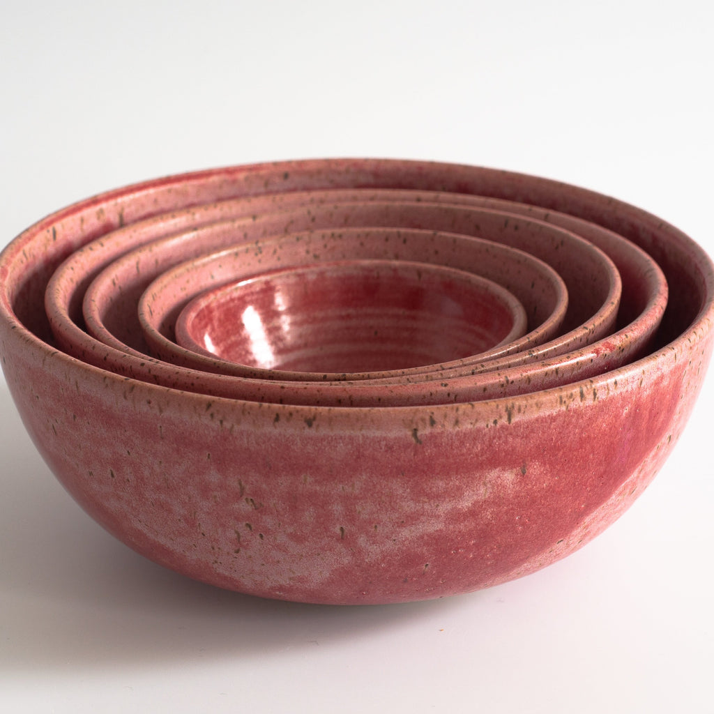 Pink Mixing Bowls + Mixing Bowl Sets