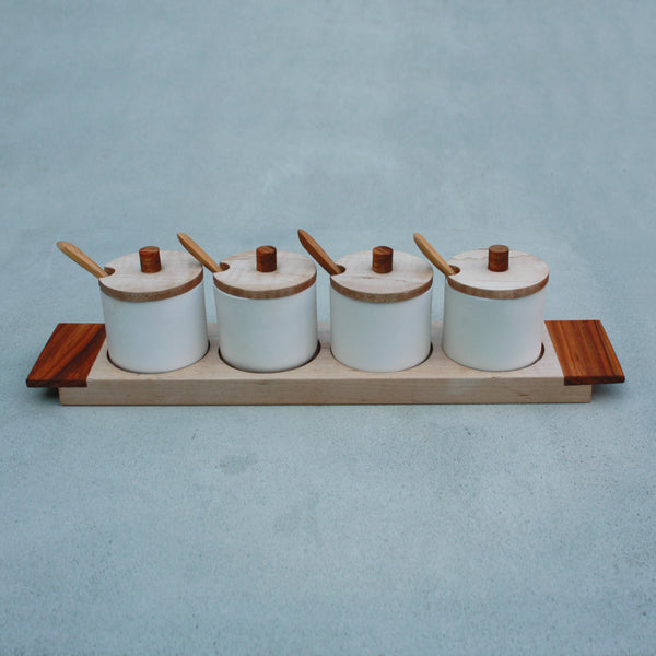 Maple Condiment Set