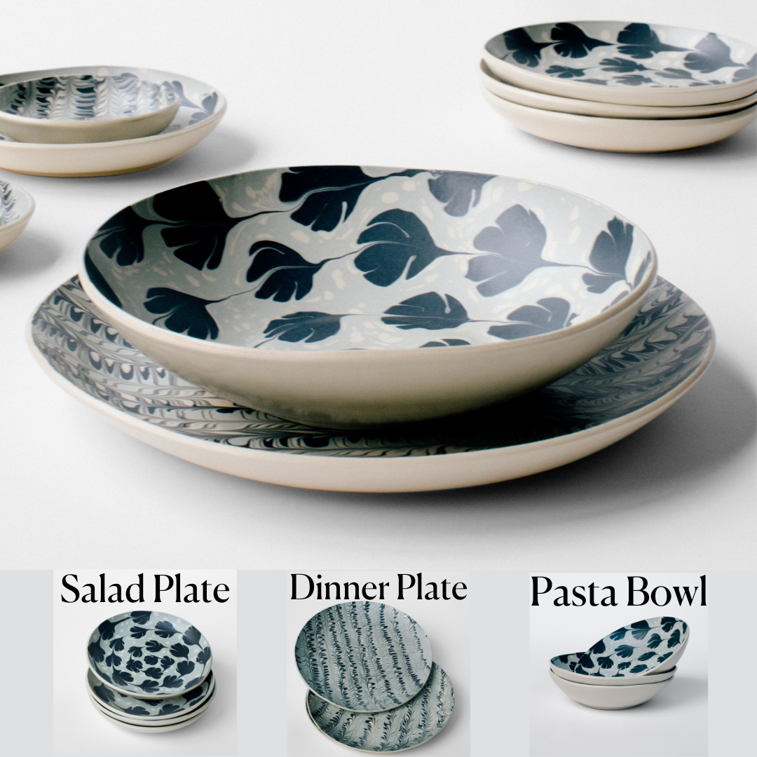 Register Handcrafted Slipcast PEBBLE Place Setting | The Dowry