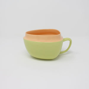 Orange Chartreuse Top Curve Mug no.2